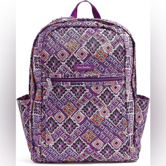 Vera Bradley Women\'s Lighten Up Grand Backpack, Sierra, One Size main image 9